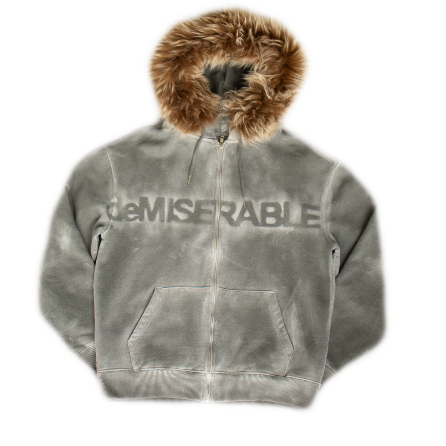 Fur Zip Hoodie