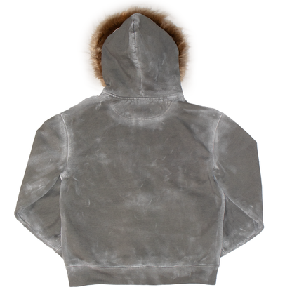 Fur Zip Hoodie